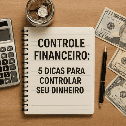 Controle Financeiro: 5 Dicas Para Controlar Seu Dinheiro