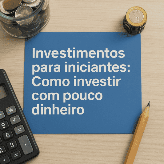 Investimentos para iniciantes: Como investir com pouco dinheiro